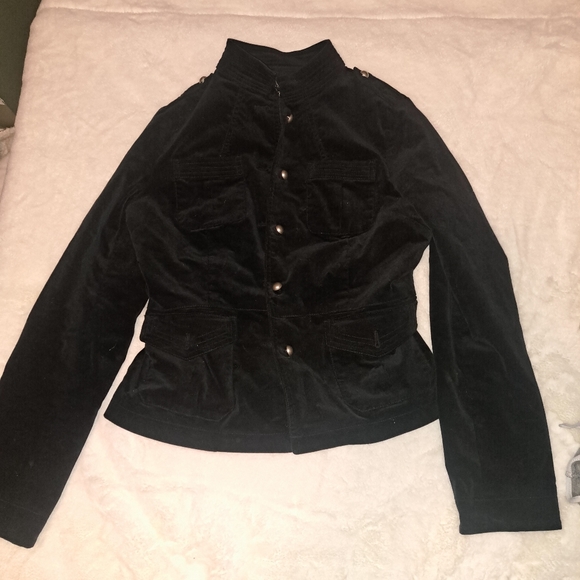 Vintage velvet jacket - Picture 1 of 2